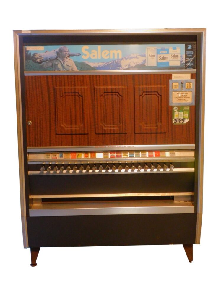 Vintage Cigarette Machine by Federal Industries