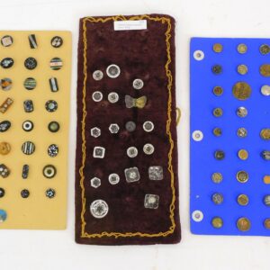 Collection of 19th Century Buttons by Various Artists