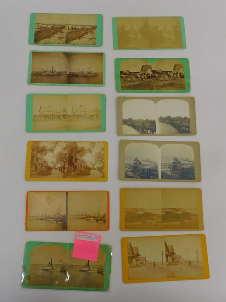 Martha's Vineyard and Provincetown Stereo View Cards