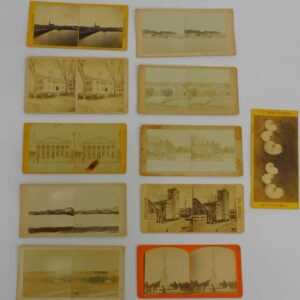 Westport and New Bedford Stereo View Cards