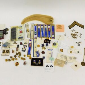 Military Insignias and Badges Collection