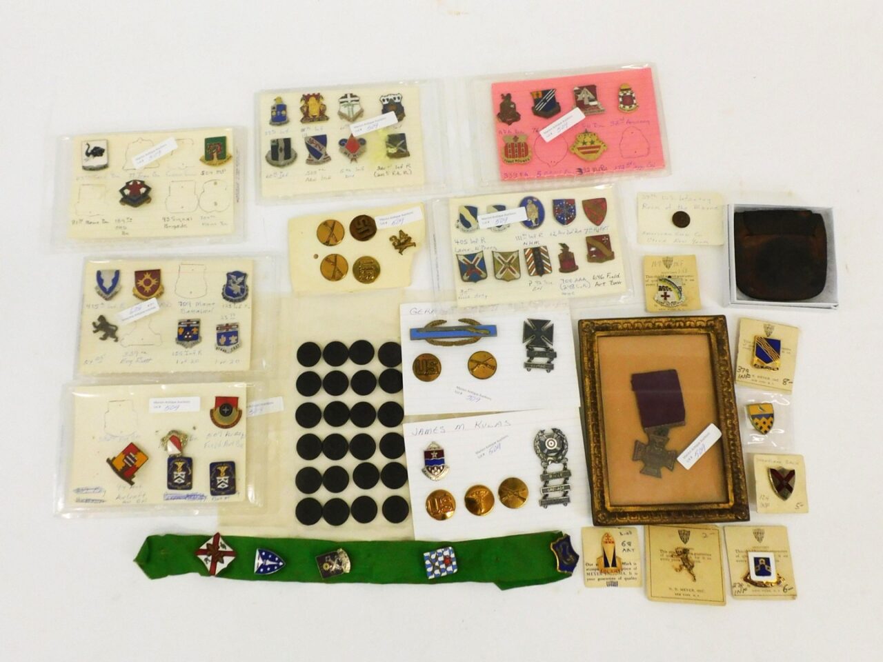 Collection of WWII Military Pins