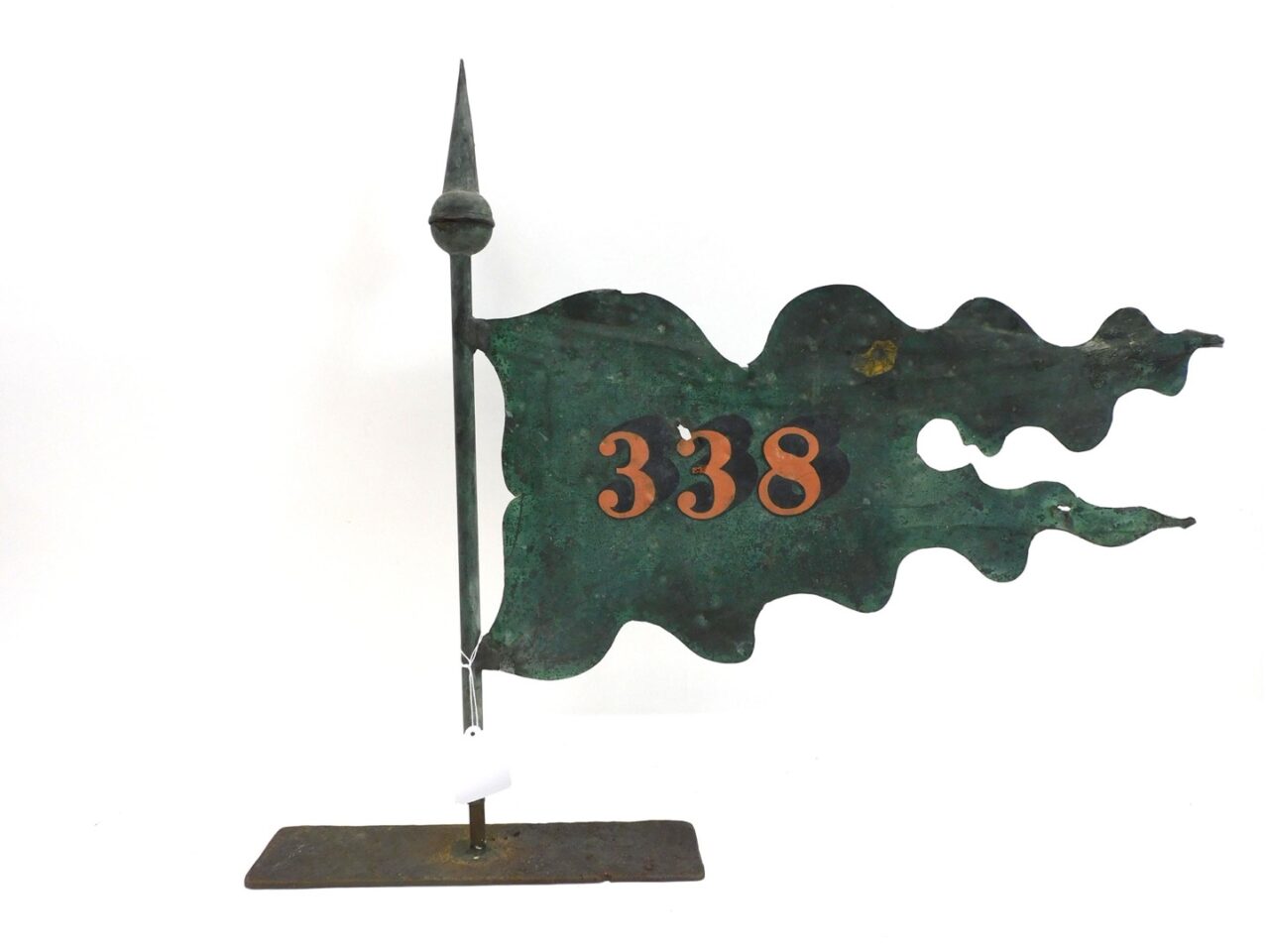 Victorian Banner Weathervane by Unknown Artist