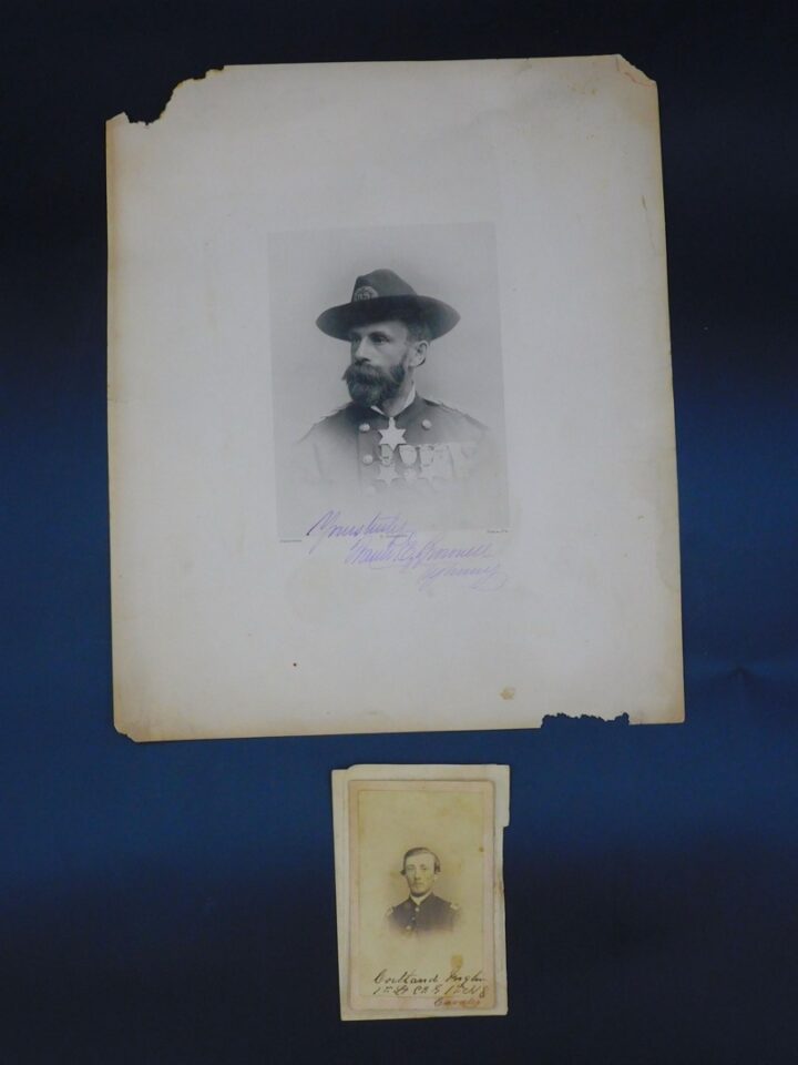 Francis E Brownell Civil War Presentation Portrait