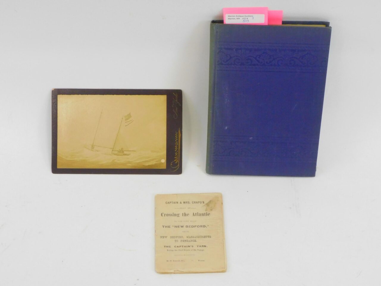 Captain Thomas Crapo's Atlantic Crossing Collection: Cabinet Card