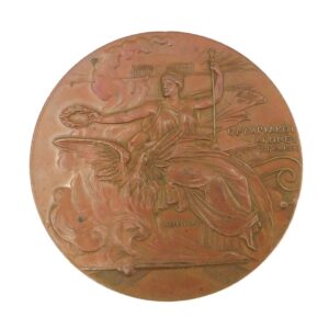 1896 Olympic Participation Bronze Medal by Unknown Artist