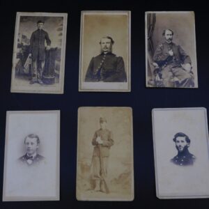 Civil War CDV's Featuring Isaac Osar Simpson and Union Soldiers