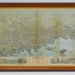 Leonard B. Ellis 1876 Map of New Bedford View