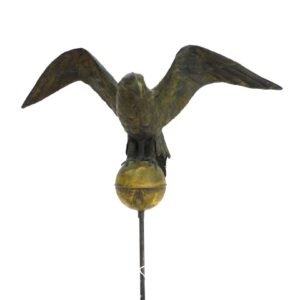 Copper Eagle on Orb Weathervane