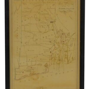 Map of Rhode Island by John Smith