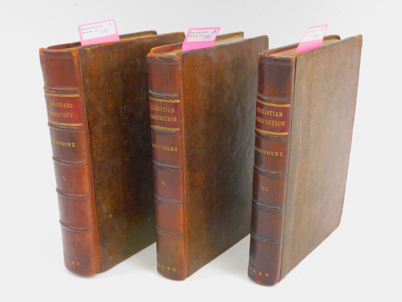 Alphonsus Rodriquez 3 Volume Edition of The Practice of Christian Perfection