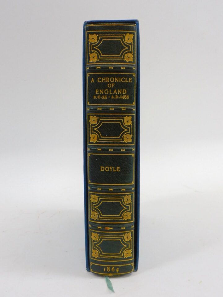 James Doyle Rare Bayntun Inlay Binding of Chronicle of England B.C. 55 - A.D. 1485