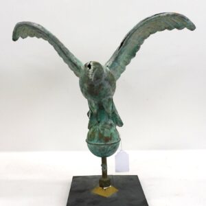 Early 20th Century Eagle on Orb Weathervane by Unknown Artist