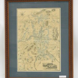 Map of Lake Winnipesaukee and vicinity by Rand