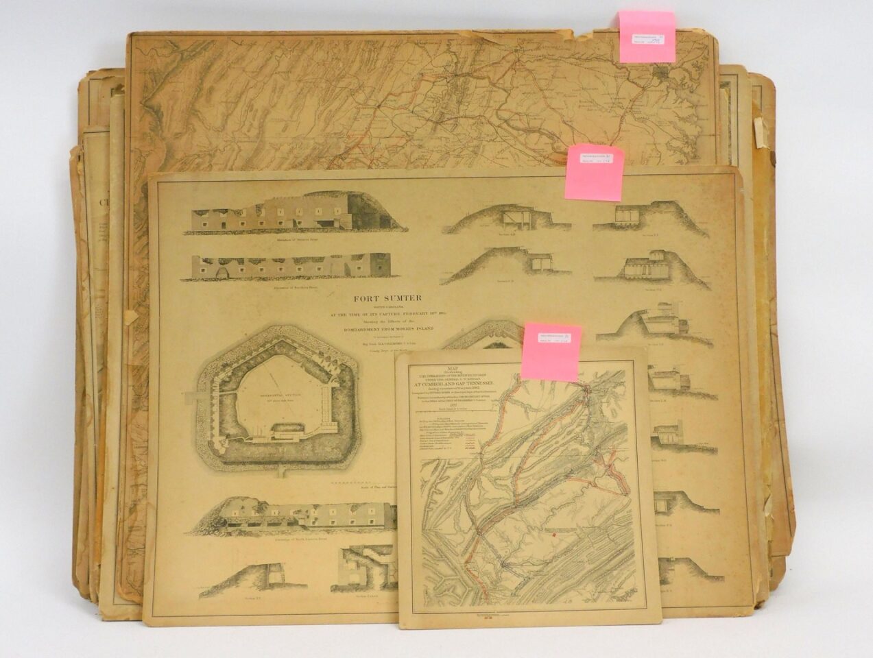 Civil War Battle Maps Collection by Honorable Secretary of War