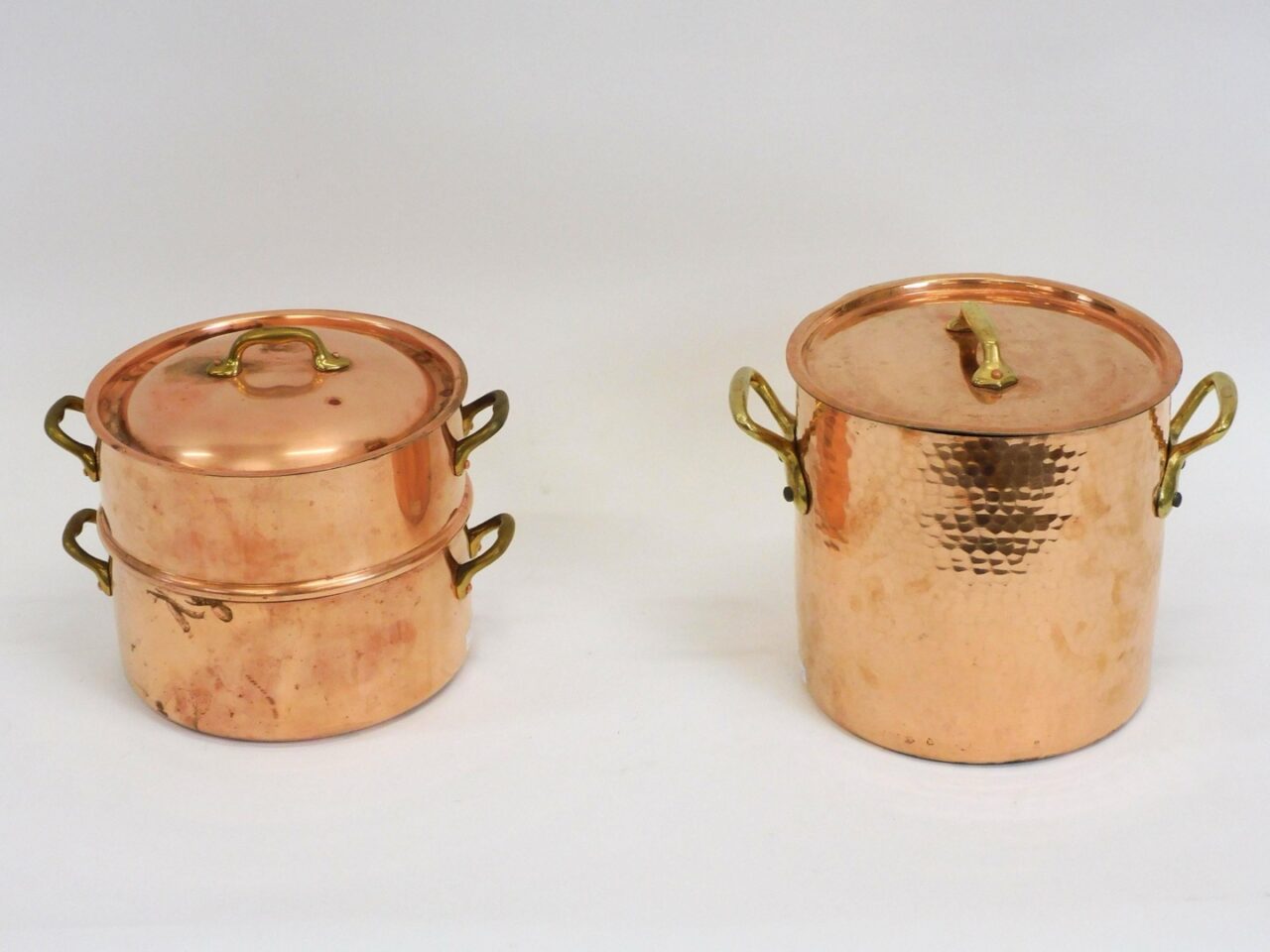 Vintage French Copper Pots by Williams Sonoma France