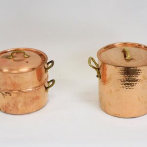 Vintage French Copper Pots by Williams Sonoma France