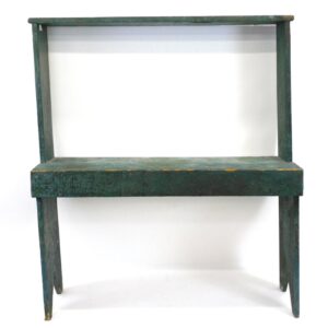 American Pine Painted Bucket Bench