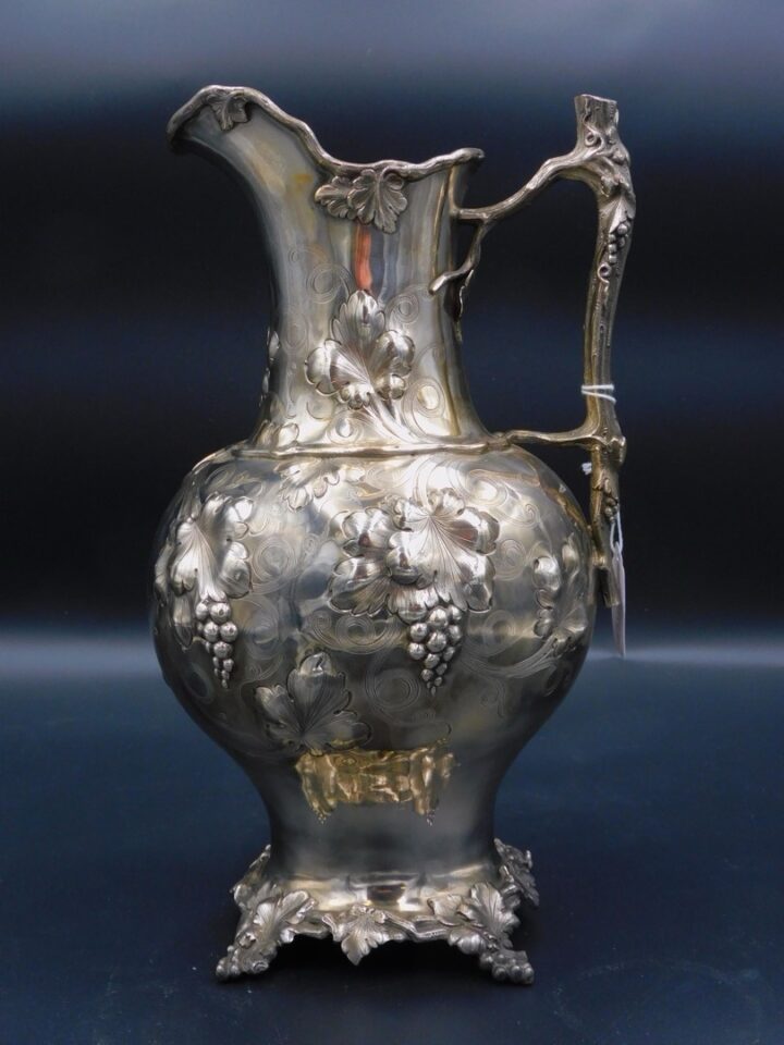 Coin Silver Pitcher by Ball