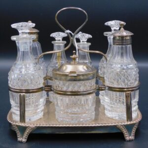 George III English Silver Caster Set