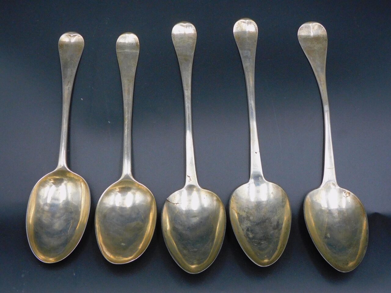 Samuel Casey American Coin Silver Spoons