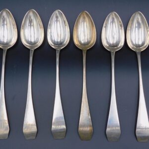 American Coin Silver Spoons by Unknown Artist