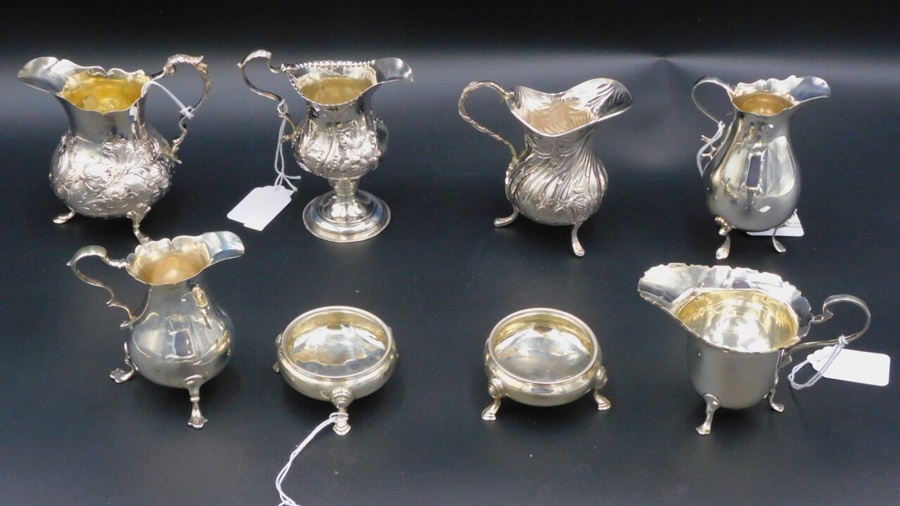 Hester Bateman English Silver Table Articles Collection