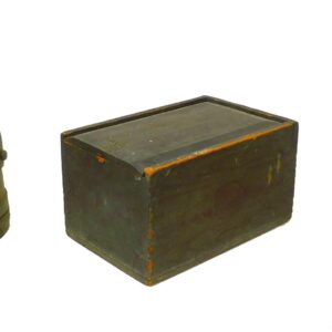 Three Wooden Storage Items by Unknown Artist