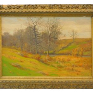 Bryant Chapin (1859-1927) Oil on Canvas "A November Morning