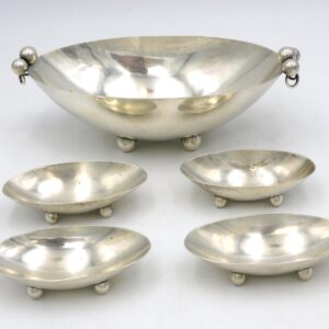 Alfredo Sciarrotta Sterling Silver Nut Set