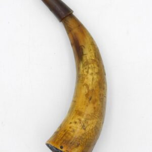 Engraved Powder Horn.