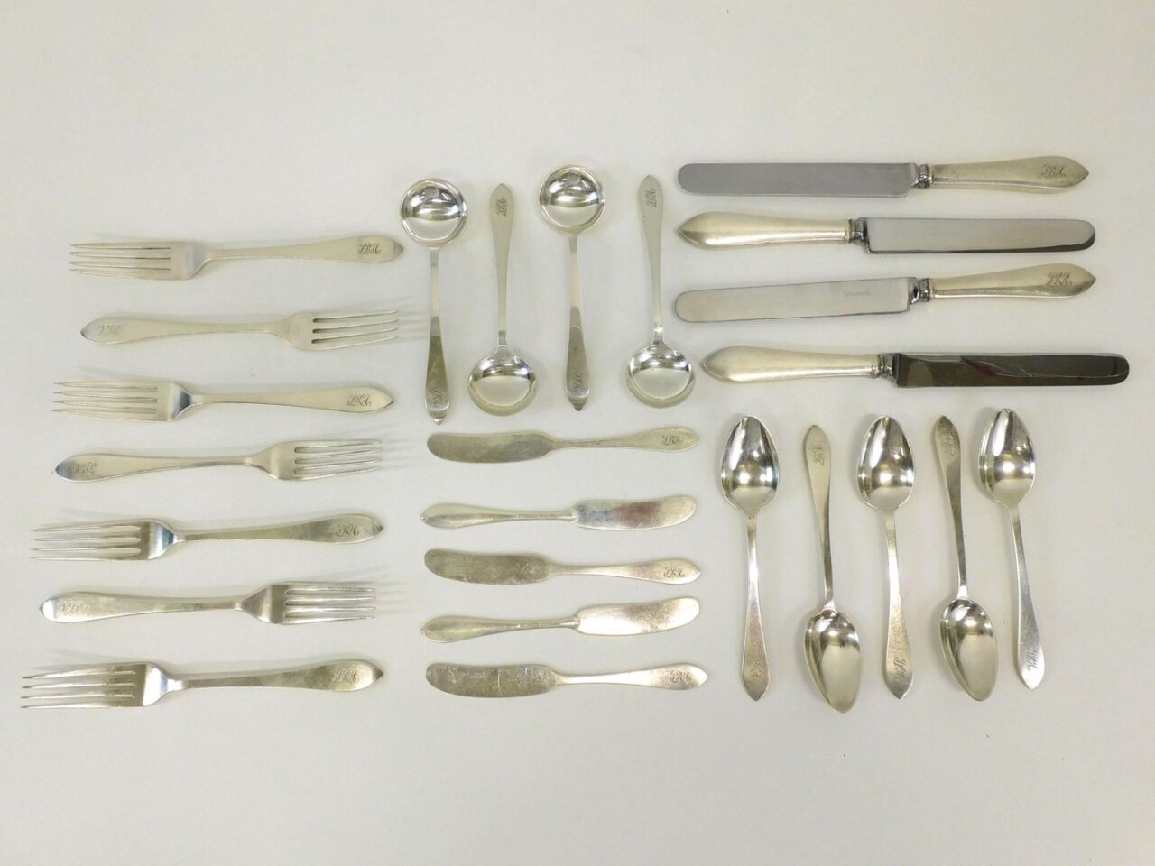 Tiffany & Co. Faneuil Sterling Silver Flatware Set