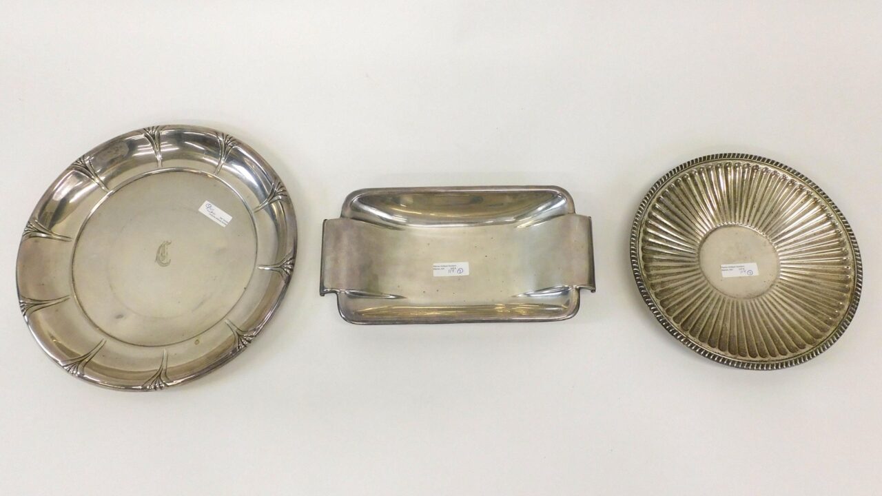 Reed & Barton and Latus Sterling Silver Trays