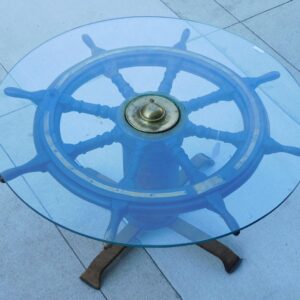 Ship's Wheel Coffee Table