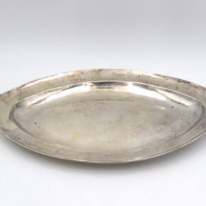 Hand Hammered Mexican Silver Tray by Carmano