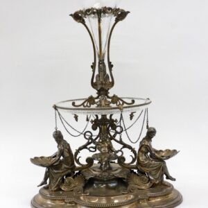 E & J Bernard London Sterling Silver Epergne