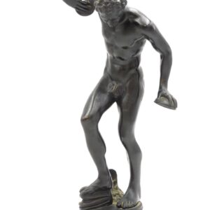 Grand Tour Bronze Of Dancing Faun.