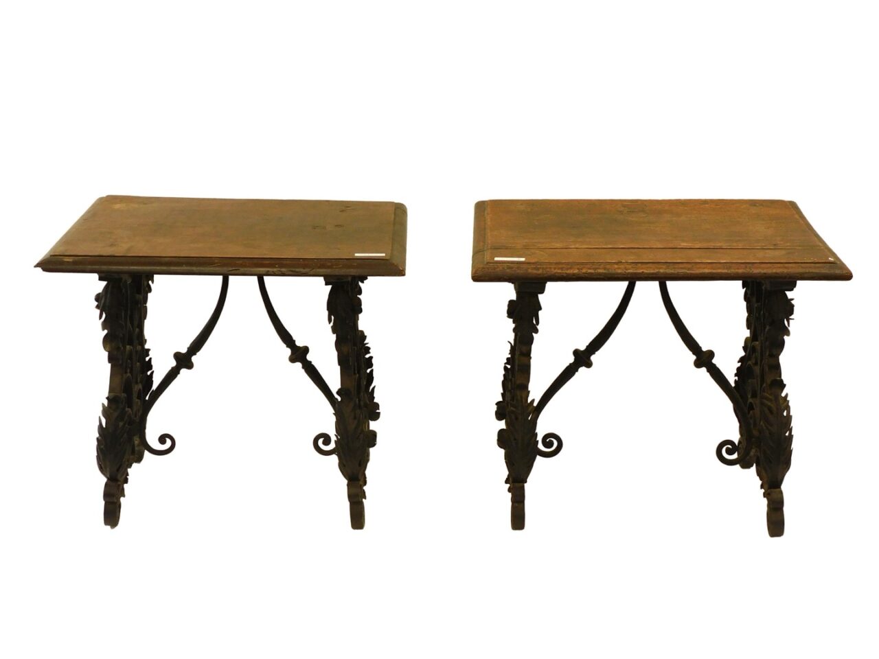 Pair Of Baroque Style Low Tables