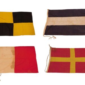 Assorted Nautical Signal Flags from World War II