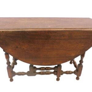 William & Mary Gate Leg Table.