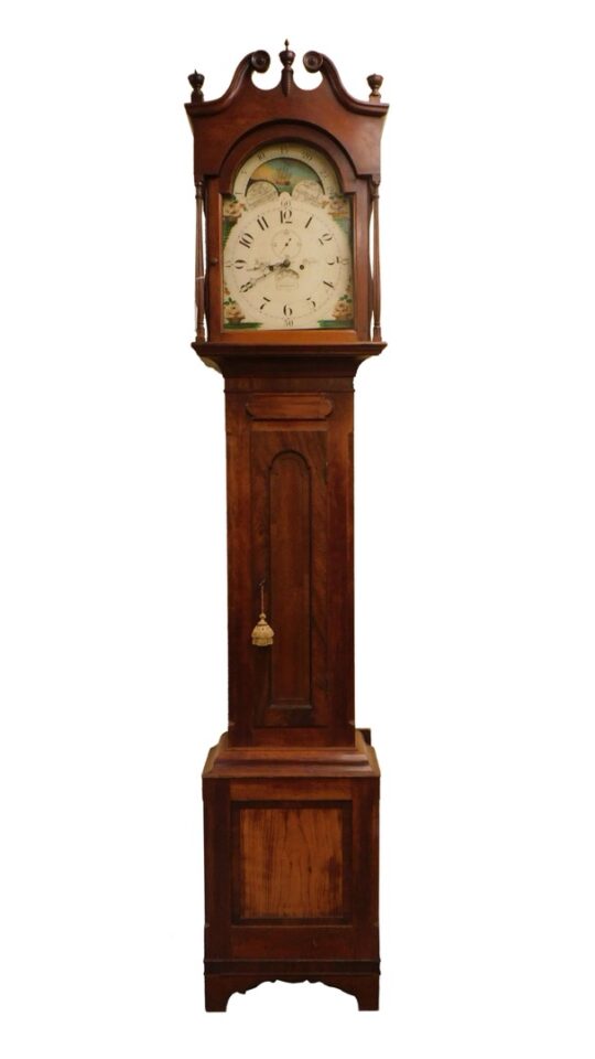 Daniel Oyster Pennsylvania Tall Case Clock