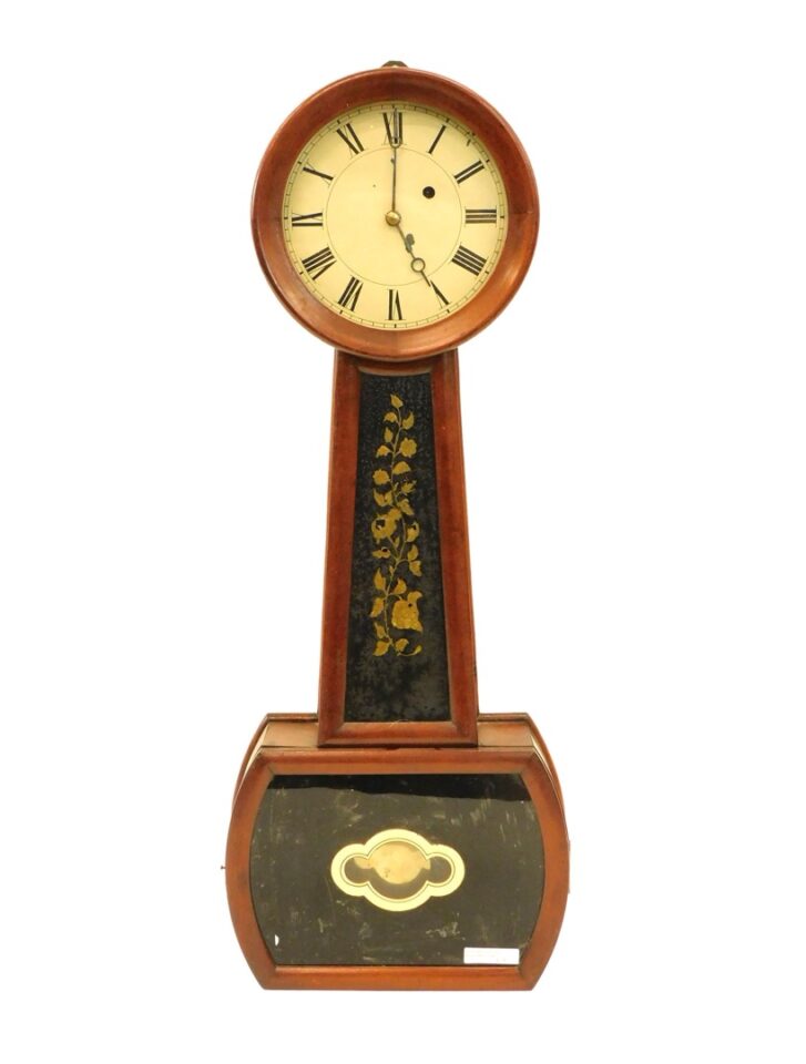 George Hatch (1817-1879) Banjo Clock