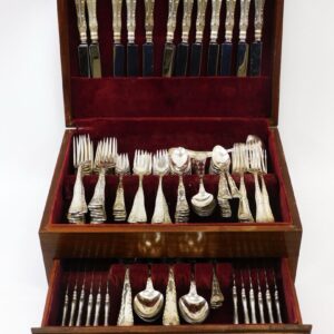 (127) Tiffany Sterling Silver Flatware Set