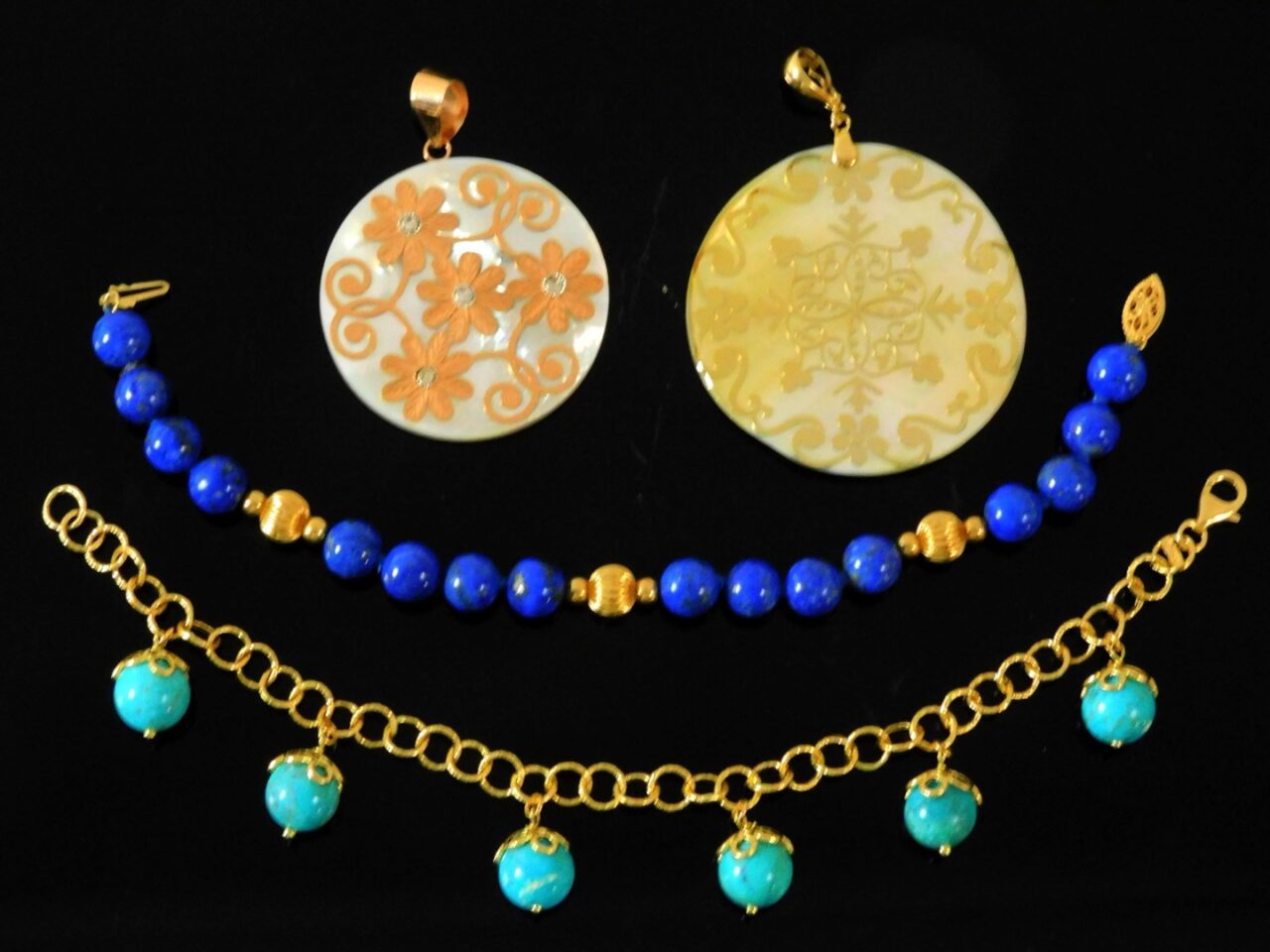 14K Gold Jewelry Collection by Unknown Artist