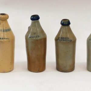 (10) Stoneware Bottles