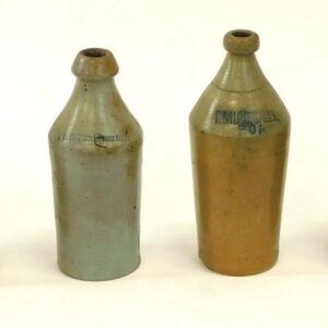 (10) Stoneware Bottles