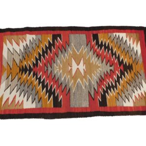 Navajo Eye Dazzler Rug by Unknown Artist