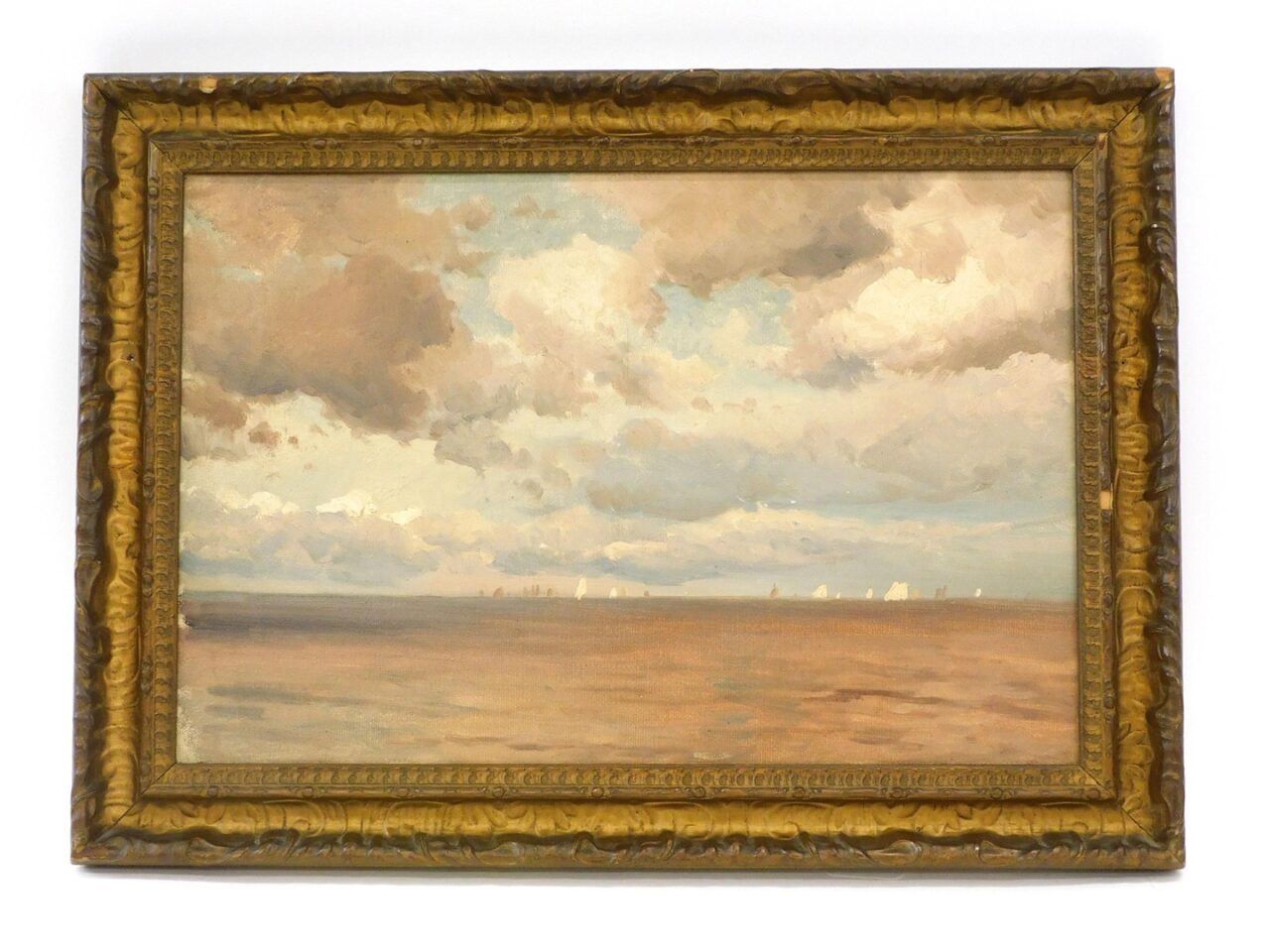 Mauritz Frederik Hendrick De Haas (1832-1895) Ocean Race Oil Painting