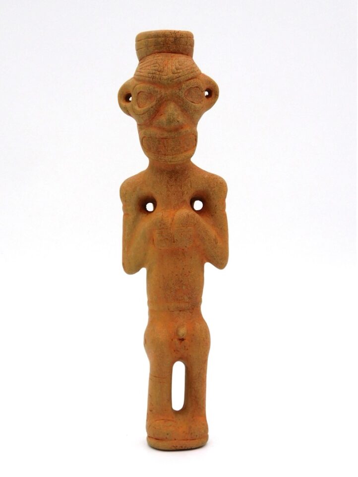 Taino Male Effigy Figure.