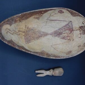 Hohokam Pottery: Pre-Columbian Effigy Figure and Human Figure Scoop